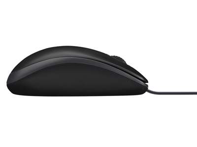 Logitech B100 Optical Business Mouse, Black (OEM)