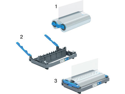 Lamineringskassette, Varm, 56.4 m, 35 cm, GBC Foton 30 