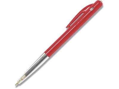 Kuglepen, 1.0 mm, 0.7 mm, Rød, BiC Clic M10 Medium 50 stk