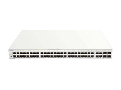 D-Link DBS-2000-52MP netværksswitch Administreret L2 Gigabit Ethernet (10/100/1000) Strøm over Ethernet (PoE) Grå