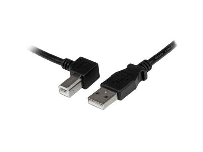 StarTech.com 1m USB 2.0 USB-kabel USB A USB B Sort