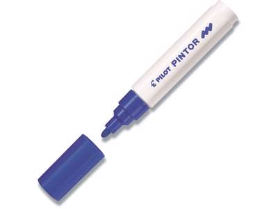 Hobby marker, Blå, 1.4 mm, 1 stk, Pilot Pintor SW-PT-M-L