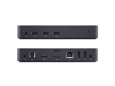 DELL 452-BBOQ dockingstation Ledningsført USB 3.2 Gen 1 (3.1 Gen 1) Type-A Sort