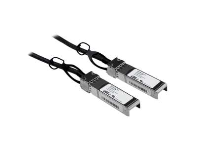 StarTech.com SFPCMM1M InfiniBand og fiberoptisk kabel 1 m SFP+ Sort