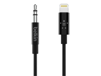 Belkin AV10172BT06-BLK lydkabel 1,8 m 3.5mm Sort