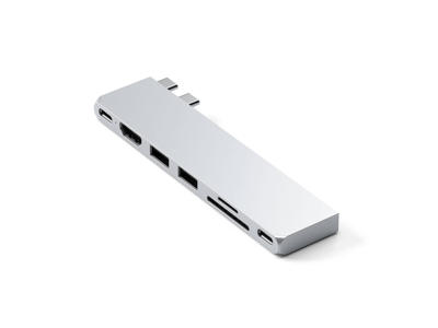 Satechi ST-HUCPHSS dockingstation Docking USB 3.2 Gen 2 (3.1 Gen 2) Type-C Sølv