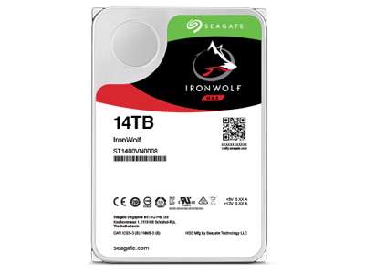 Seagate IronWolf Pro harddisk 12 TB 7200 rpm 256 MB 3.5" Serial ATA III