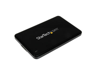 StarTech.com S2510BPU337 drevkabinet HDD/SSD kabinet Sort 2.5"