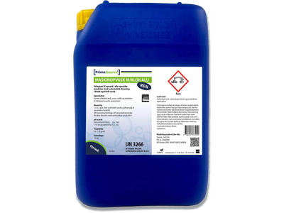 Maskinopvask, Alusikker, Med klor, 10 liter, Prime Source