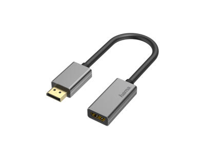 Hama 00200329 videokabel adapter DisplayPort HDMI Sort