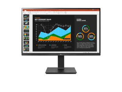 LG 27BQ75QB-B computerskærm 68,6 cm (27") 2560 x 1440 pixel Quad HD LED Sort