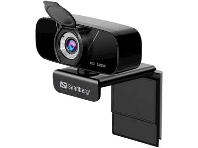 Sandberg 134-15 webcam 2 MP 1920 x 1080 pixel USB 2.0 Sort