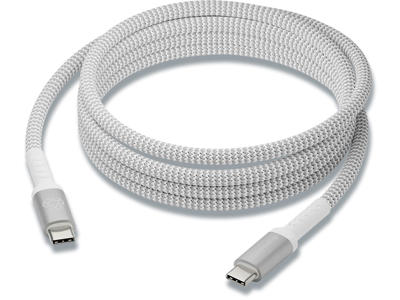 USB kabel, USB-C to USB-C, White, 2.5m, dbramante1928 Re-charge BRD