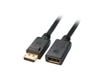 Microconnect DP-MFG-200 DisplayPort kabel 2 m Sort