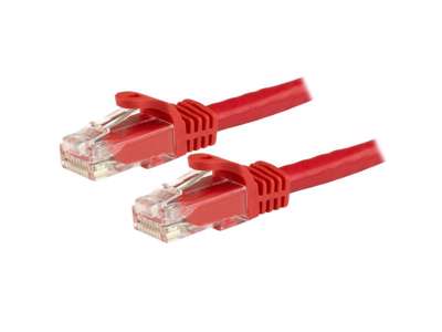 StarTech.com N6PATC150CMRD netværkskabel Rød 1,5 m Cat6 U/UTP (UTP)