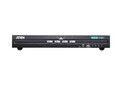 ATEN CS1184DP KVM Switch Stativ-montering Sort