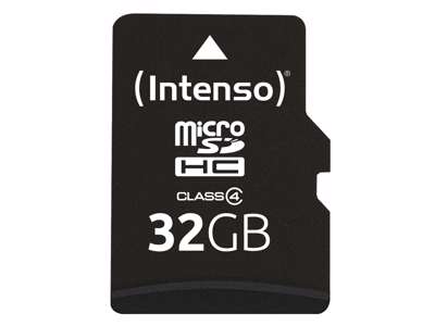 Intenso 3403480 hukommelseskort 32 GB MicroSDHC Klasse 4