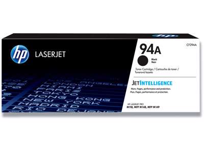 Toner, 94A, Black-sort, 1.200 sider, HP CF294A