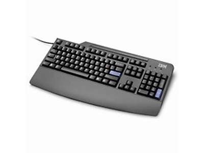 Lenovo Business Black Preferred Pro USB Keyboard BE UK tastatur Sort