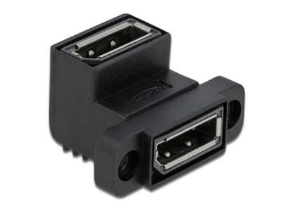 DeLOCK 81310 kabel kønsskifter DisplayPort Sort