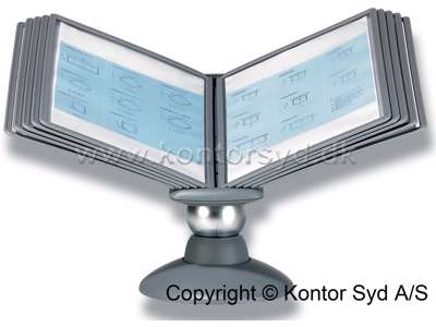 Registersystem, Bordmodel, Til 10 lommer (incl.), A4, Durable SHERPA MOTION 