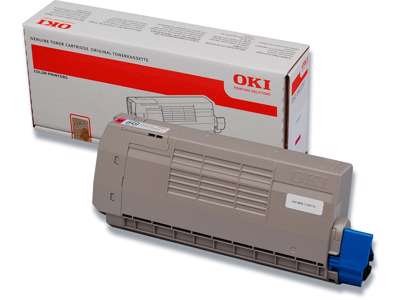 Toner, C710-C711, Magenta-rød, 11.500 sider, OKI 44318606