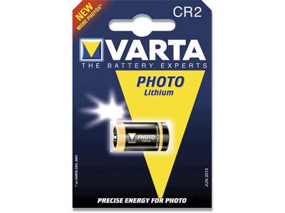 Batteri, CR2, 3 V, 1 stk, Varta Photo