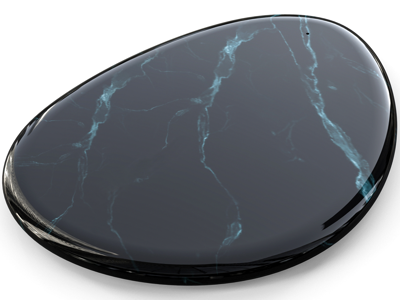 Sandberg Wireless Charger Black Marble