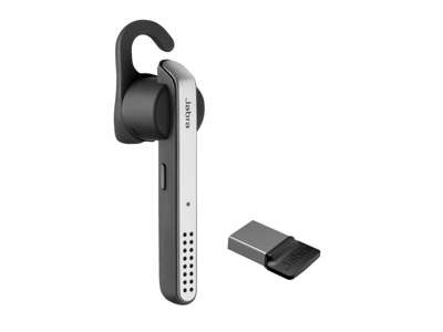 Jabra Stealth UC Headset Trådløs Ørekrog, I ørerne Opkald/musik Micro-USB Bluetooth Sort