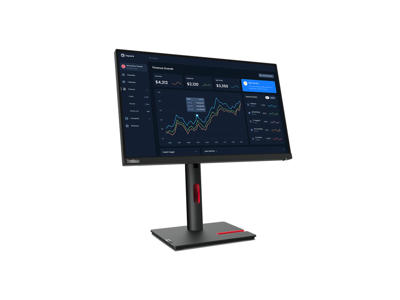 Lenovo ThinkVision T23i-30 LED display 58.4 cm (23") 1920 x 1080 pixels Full HD Black