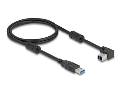 DeLOCK 81104 USB-kabel USB 3.2 Gen 1 (3.1 Gen 1) 1 m USB A USB B Sort