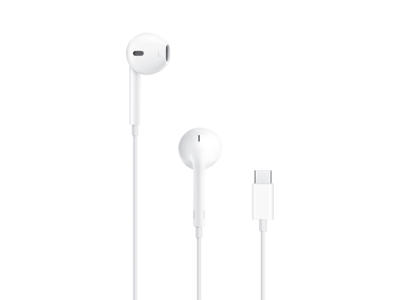 Apple EarPods (USB‑C) Headset Ledningsført I ørerne Opkald/musik USB Type-C Hvid