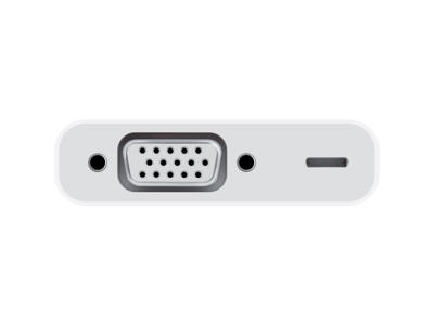 Apple MD825ZM/A videokabel adapter VGA (D-Sub) Hvid