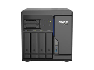 QNAP TS-h686 NAS Tower Intel® Xeon® D D-1602 8 GB DDR4 QuTS hero Sort