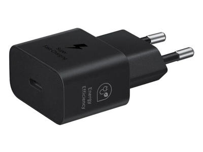 Samsung Type C Hzlı Şarj Adaptör 25W Syh Smartphone Sort USB Hurtig opladning