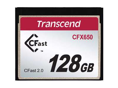 Transcend CFX650 128 GB CFast 2.0 MLC