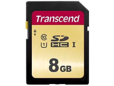 Transcend 8GB, UHS-I, SD SDHC MLC Klasse 10