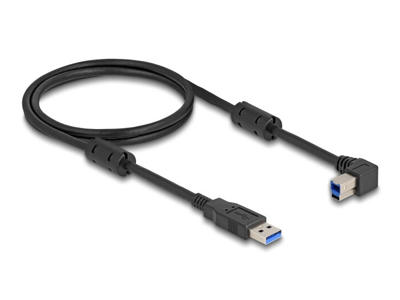 DeLOCK 81100 USB-kabel USB 3.2 Gen 1 (3.1 Gen 1) 1 m USB A USB B Sort