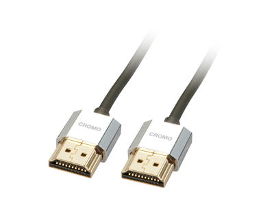 Lindy 41672 HDMI-kabel 2 m HDMI Type A (Standard) Sort