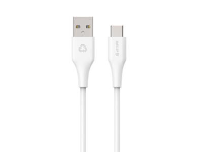 eSTUFF ES605270 USB-kabel USB 2.0 2 m USB C USB A Hvid