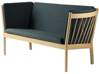 Sofa, J148, H:78.3xB:152.2xD:69.1 cm, Erik Ole Jørgensen, FDB Møbler