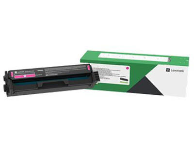 Toner, 20N20M0, Magenta-rød, 1.500 sider, Lexmark