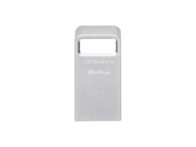 Kingston Technology DataTraveler 64 GB Micro 200MB/s Metal USB 3.2 Gen 1