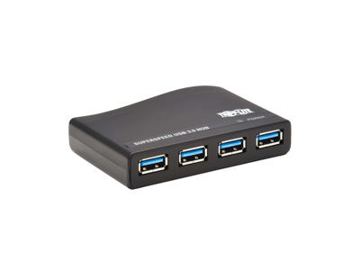 Tripp Lite U360-004-R-INT interface hub USB 3.2 Gen 1 (3.1 Gen 1) Type-B 5000 Mbit/s Sort