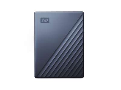 Western Digital My Passport Ultra ekstern harddisk 5 TB USB Type-C 3.2 Gen 1 (3.1 Gen 1) Blå