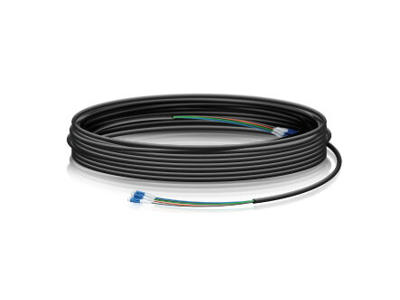 Ubiquiti Single-Mode LC Fiber Cable InfiniBand og fiberoptisk kabel 91,44 m Sort