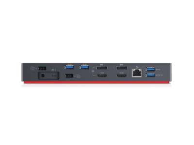 Lenovo ThinkPad Thunderbolt 3 Workstation Gen 2 Ledningsført Sort