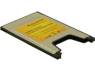 DeLOCK PCMCIA Card Reader for Compact Flash cards kortlæser