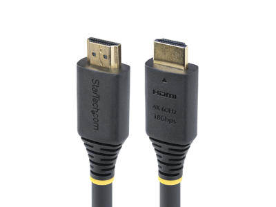 StarTech.com HDMI2-CABLE-4K60-5M HDMI-kabel HDMI Type A (Standard) Sort