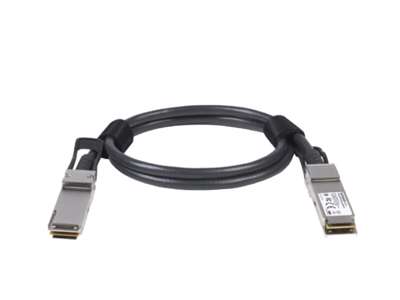 NETGEAR ACC761-10000S InfiniBand og fiberoptisk kabel 1 m QSFP28 Sort